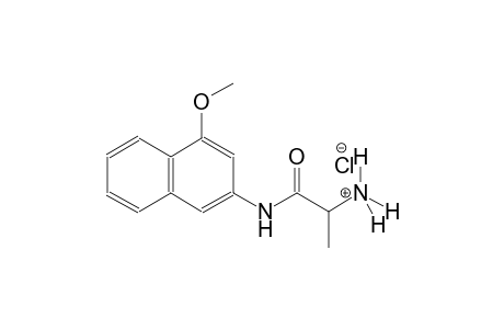 (2S)-1-[(4-methoxy-2-naphthyl)amino]-1-oxo-2-propanaminium chloride