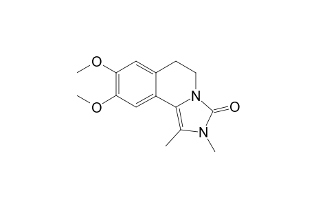 8,9-Dimethoxy-1,2-dimethyl-5,6-dihydroimidazo[5,1-a]isoquinolin-3-one