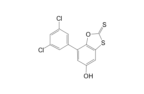 Benz[d]oxatiolane-2-thione, 7-(3,5-dichlorophenyl)-5-hydroxy-