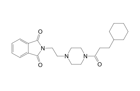 1H-Isoindole-1,3(2H)-dione, 2-[2-[4-(3-cyclohexyl-1-oxopropyl)-1-piperazinyl]ethyl]-