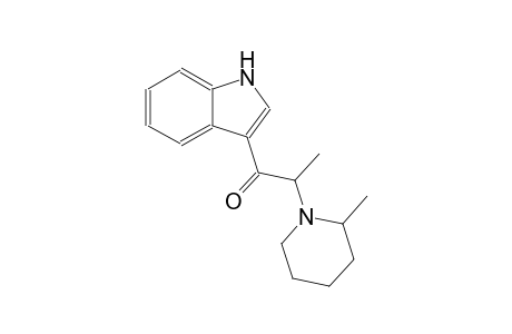 1-(1H-indol-3-yl)-2-(2-methyl-1-piperidinyl)-1-propanone