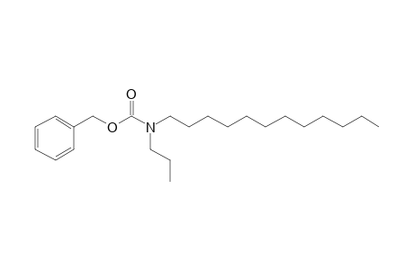 Carbonic acid, monoamide, N-propyl-N-dodecyl-, benzyl ester