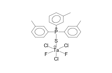 TRANS-DIFLUOROTRICHLORO[TRIS(META-TOLYL)PHOSPHONIOTHIO]TANTALATE(ISOMER 1)