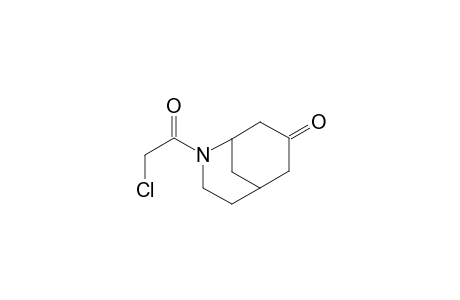 6-(2-Chloranylethanoyl)-6-azabicyclo[3.3.1]nonan-3-one