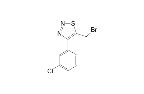 5-BrOMOMETHYL-4-(PARA-CHLOROPHENYL)-1,2,3-THIADIAZOLE