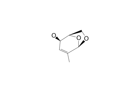 1,6-Anhydro-2,3-dideoxy-2-methyl-.beta.-D-(threo)-hex-2-enopyranose