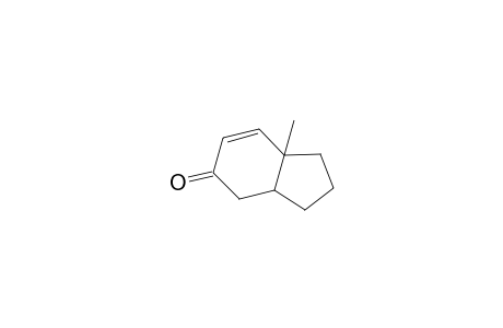 5(4H)-Indanone, 3a,7a-dihydro-7a-methyl-, trans-
