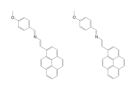 1-(PARA-METHOXYPHENYL)-4-(1-PIRENYL)-2-AZA-1,3-BUTADIENE