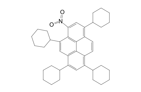 3,6,8,10-TETRACYCLOHEXYL-1-NITROPYRENE