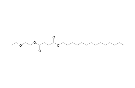 Succinic acid, 2-ethoxyethyl tetradecyl ester