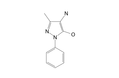 4-AMINO-3-METHYL-1-PHENYLPYRAZOL-5-OL