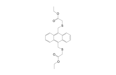 9,10-Bis(ethoxycarbonylmethylsulfanylmethyl)anthracene