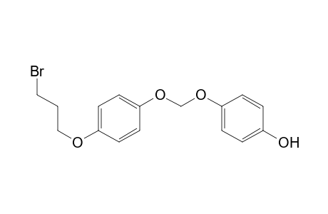 4-[[4-(3-Bromanylpropoxy)phenoxy]methoxy]phenol