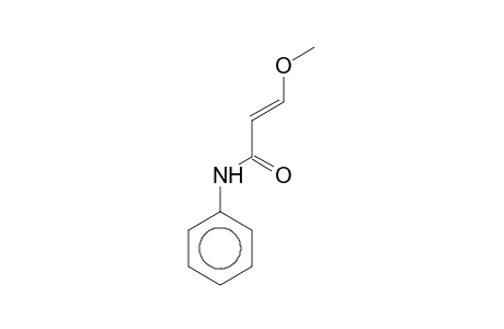 (2E)-3-Methoxy-N-phenyl-2-propenamide
