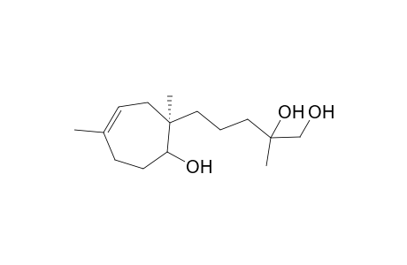 6-Hydroxy-3,7-dimethyl-7-(4-hydroxymethyl-4-hydroxypentyl)-2-cycloheptene