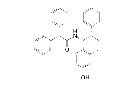 N-(cis-2-Phenyl-6-hydroxy-1,2,3,4-tetrahydronaphth-1-yl)diphenylacetamide