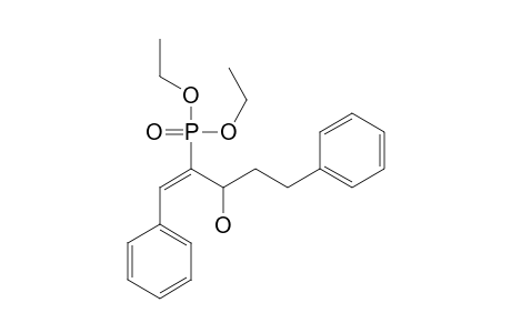 (E)-2-diethoxyphosphoryl-1,5-di(phenyl)pent-1-en-3-ol