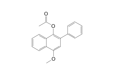1-Acetoxy-2-phenyl-4-methoxynaphthlene