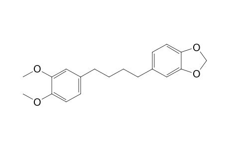 5-[4-(3,4-dimethoxyphenyl)butyl]-1,3-benzodioxole