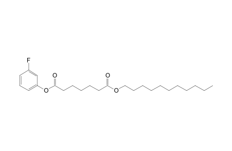 Pimelic acid, 3-fluorophenyl undecyl ester