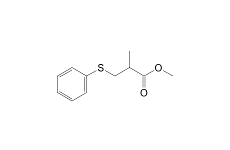 2-methyl-3-(phenylthio)propionic acid, methyl ester