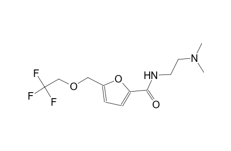 N-[2-(dimethylamino)ethyl]-5-[(2,2,2-trifluoroethoxy)methyl]-2-furamide