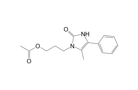 1-[3'-(Acetoxy)propyl]-1,3-dihydro-5-methyl-4-phenyl-2H-imidazol-2-one