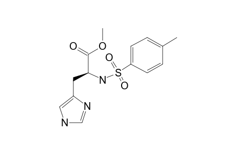 N(.alpha.)-p-Toluenesulfonyl-L-histidine, methyl ester