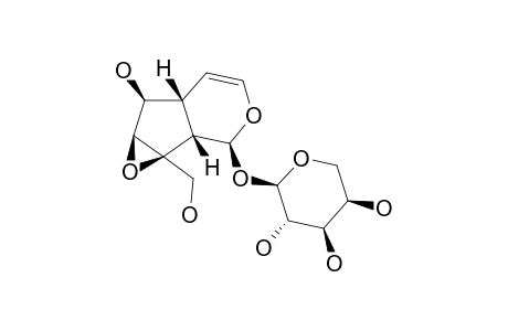 JIOGLUTOSIDE_A;CATALPOGENIN-1-O-ALPHA-L-ARABINOFURANOSIDE