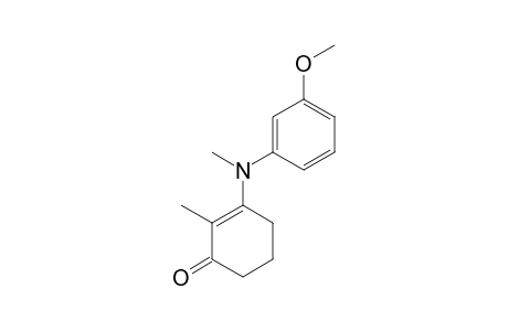 2-METHYL-3-(N-METHYL-3'-METHOXYANILINO)-CYCLOHEX-2-EN-1-ONE