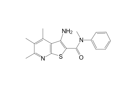3-Amino-n,4,5,6-tetramethyl-N-phenylthieno[2,3-b]pyridine-2-carboxamide