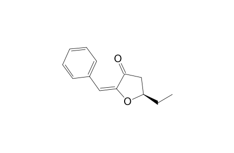 (5R)-2-[(E)-Benzylidene]-3-oxo-5-(ethyl)tetrahydrofuran