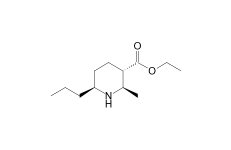 Ethyl (2R,3S,6S)-2-methyl-6-propylpiperidine-3-carboxylate