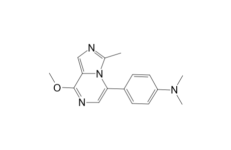 4-(8-Methoxy-3-methylimidazo[1,5-a]pyrazin-5-yl)-N,N-dimethylaniline