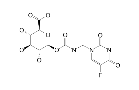 N-(BETA-D-GLUCOPYRANOSYLOXYCARBONYLURONIC-ACID)-(5-FLUORO-2,4-DIOXO-1,2,3,4-TETRAHYDROPYRIMIDIN-1-YL)-METHYLAMINE