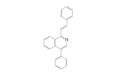 4-phenyl-1-[(E)-2-phenylethenyl]isoquinoline