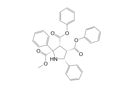 diphenyl r-2-methoxycarbonyl-2,c-5-diphenylpyrrolidin-c-3,c-4-dicarboxylate