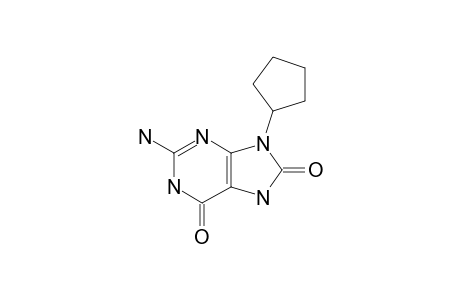 9-(CYCLOPENTYL)-8-OXOGUANINE