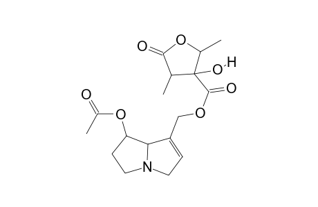 3-hydroxy-5-keto-2,4-dimethyl-tetrahydrofuran-3-carboxylic acid (7-acetoxy-5,6,7,8-tetrahydro-3H-pyrrolizin-1-yl)methyl ester