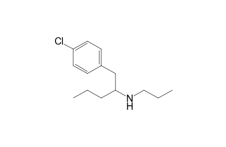 1-(4-Chlorophenyl)-N-propyl-2-pentanamine