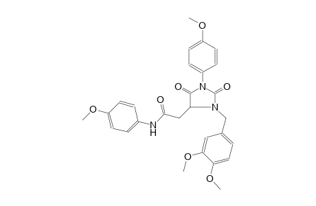 4-imidazolidineacetamide, 3-[(3,4-dimethoxyphenyl)methyl]-N,1-bis(4-methoxyphenyl)-2,5-dioxo-