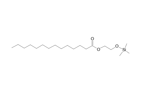 2-hdroxyethyl tetradecanoate, TMS derivative