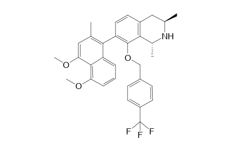 8-O-[p-(Trifluoromethyl)benzyl]-Dioncophylline A
