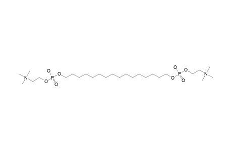 1,16-BIS-[([(TRIMETHYLAMMONIUM)-ETHOXY]-PHOSPHINYL)-OXY]-HEXADECANE