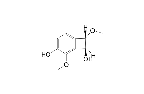 trans-1,5-Dihydroxy-2,6-dimethoxydihydrobenzocyclobutene