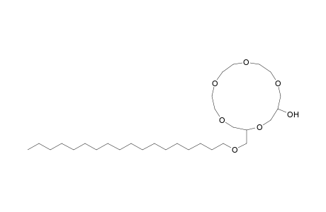 1,4,7,10,13-Pentaoxacyclohexadecan-15-ol, 2-[(octadecyloxy)methyl]-