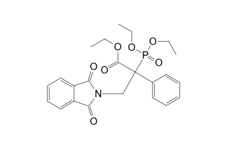 Ethyl 2-diethoxyphosphinyl-2-phenyl-3-phthalimidopropanoate
