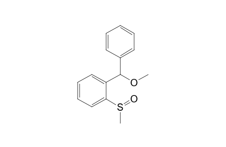 2-Methylsulphinylbenzhydryl methyl ether