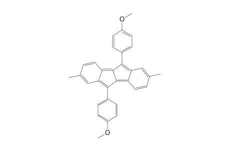 5,10-bis(p-Methoxyphenyl)-2,7-dimethylindeno[2,1-a]indene