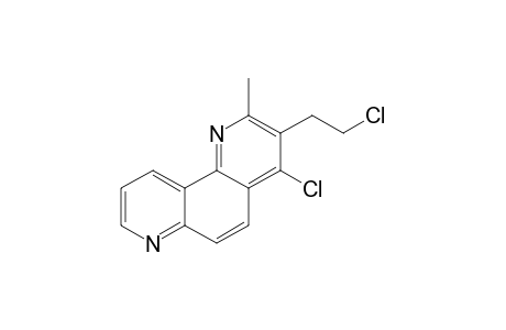 4-Chloranyl-3-(2-chloroethyl)-2-methyl-1,7-phenanthroline